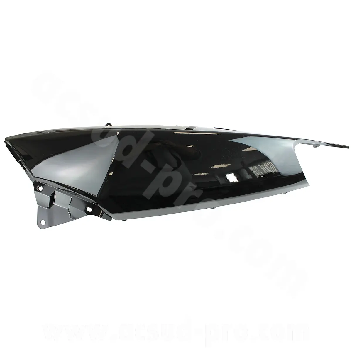 Linke Heckverkleidung Yamaha TMAX 500 cc 2008-2011 Hochglanzschwarz