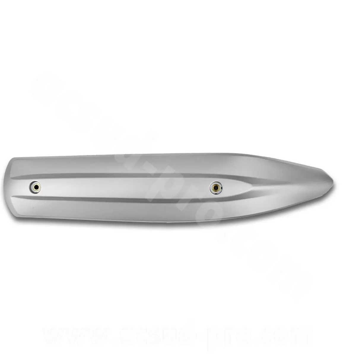 Auspuffschutz Maxiscooter RB max silver passend für Yamaha Majesty 400 2004-2006 (Lochabstand 268 mm)