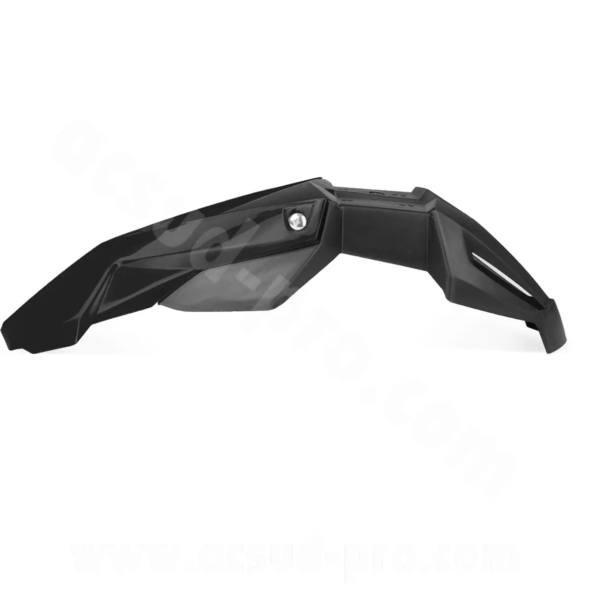 Universeel voor spatbord supermotard zonder knoop (2 stuks) zwart