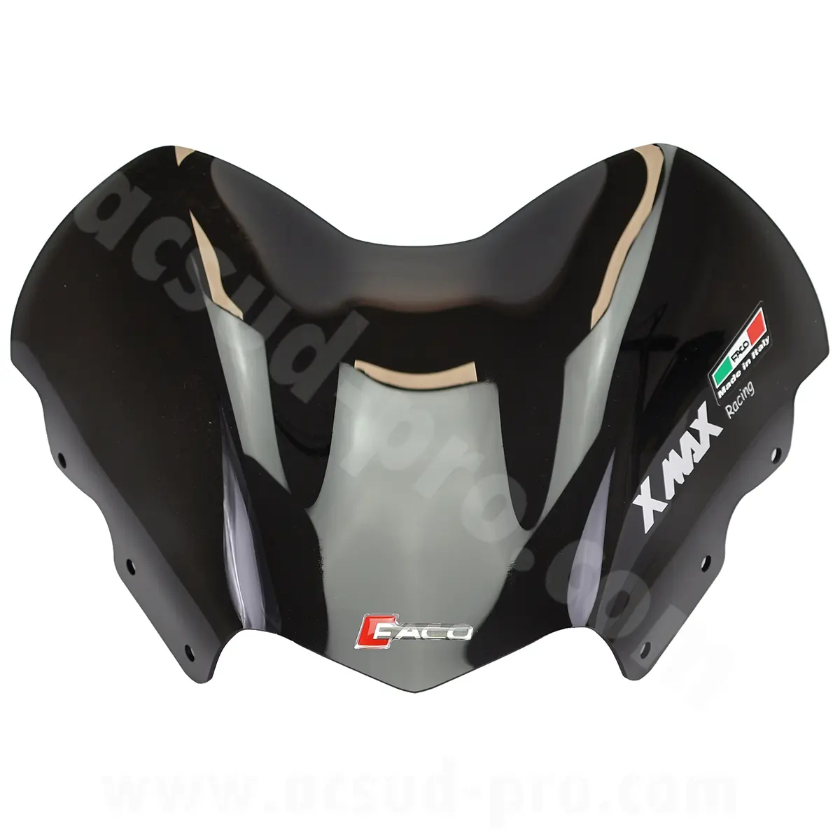 حاجب رياح رياضي مدخن لـ Yamaha XMAX 125 سي سي 2009-2013 / XMAX 250 سي سي 2010-2013 / MBK Skycruiser 125 2009-2013