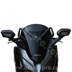 Sportwindschild passend für Honda Forza 125-300 cc 2019-2024 (H: 380 L: 390)