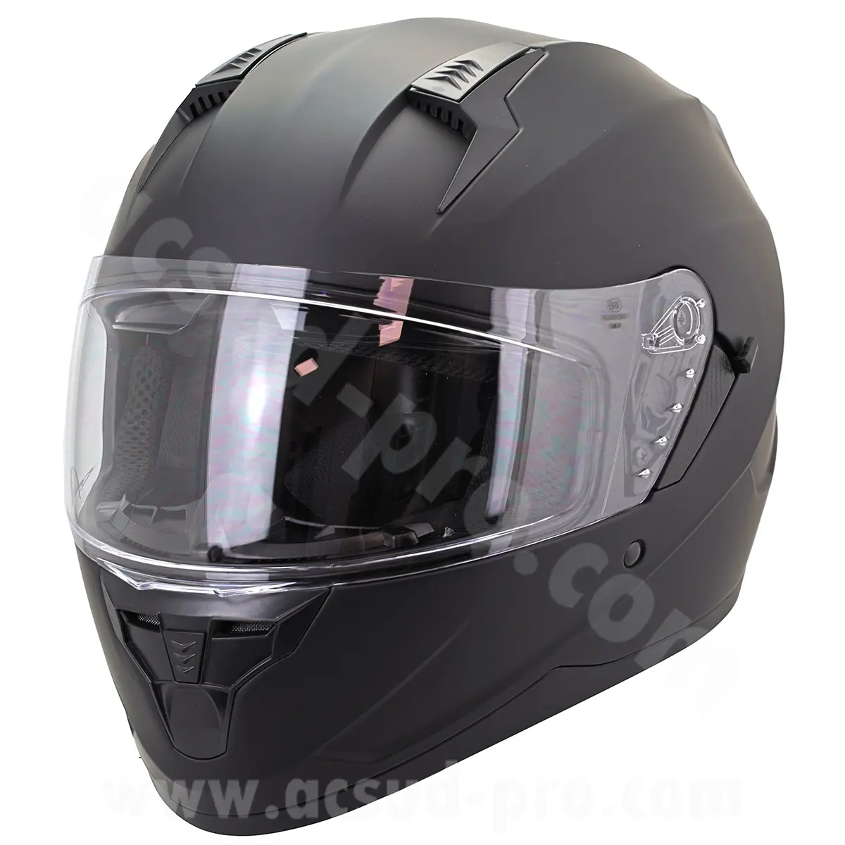 Integralhelm Doppelvisier SC-33 matt schwarz XXL