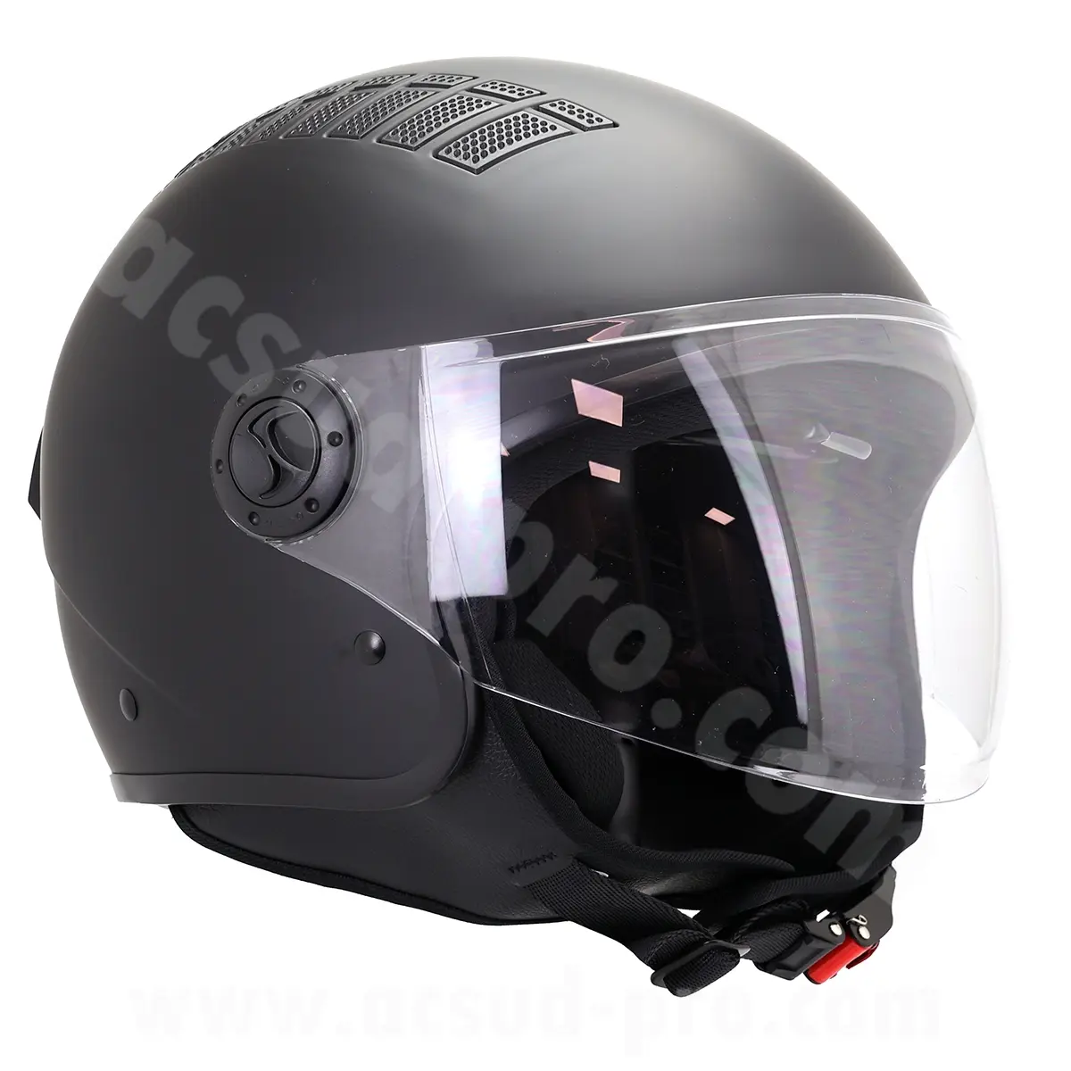 SC-31 Mat Siyah L Jet Kask — 4. görünüm