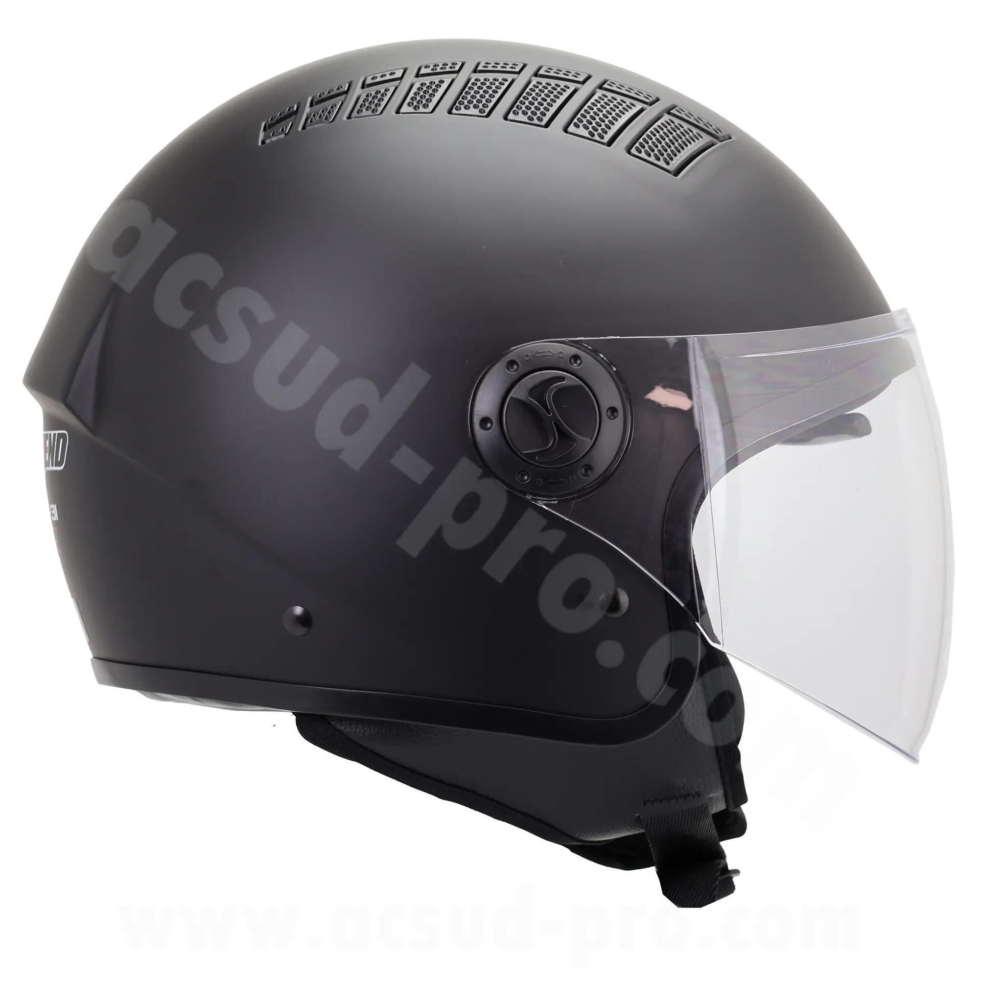 SC-31 Mat Siyah L Jet Kask — 5. görünüm