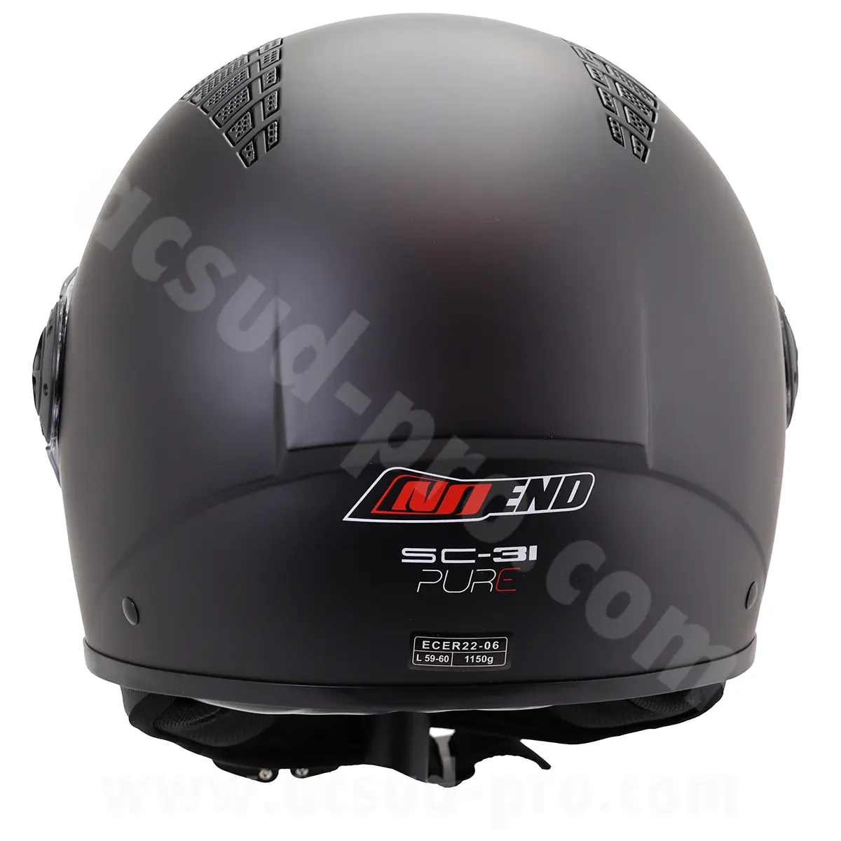 SC-31 Mat Siyah L Jet Kask — 6. görünüm