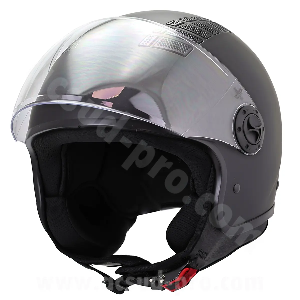 SC-31 Mat Siyah L Jet Kask — 7. görünüm