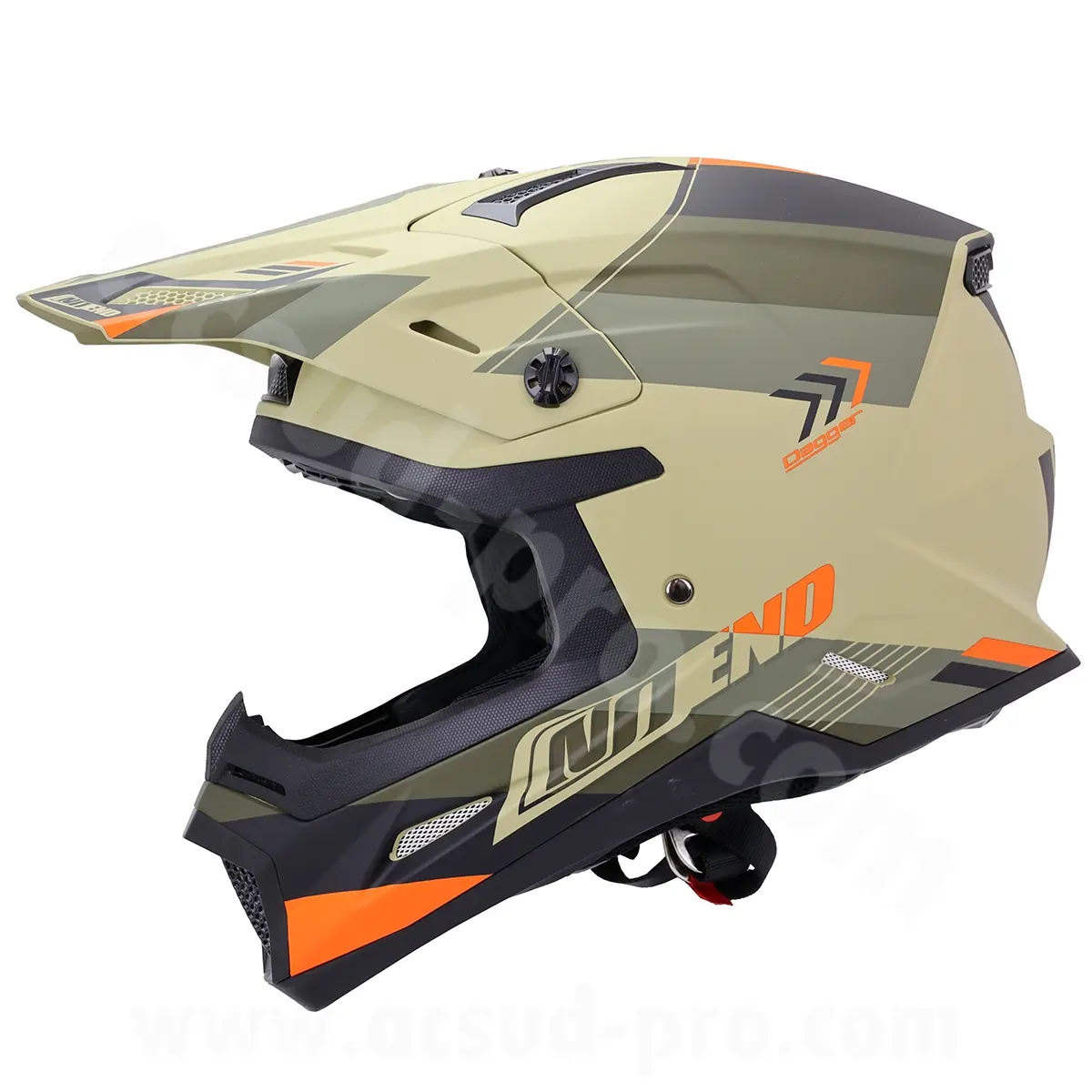 Crosshelm Noend Dagger khaki orange matt XS