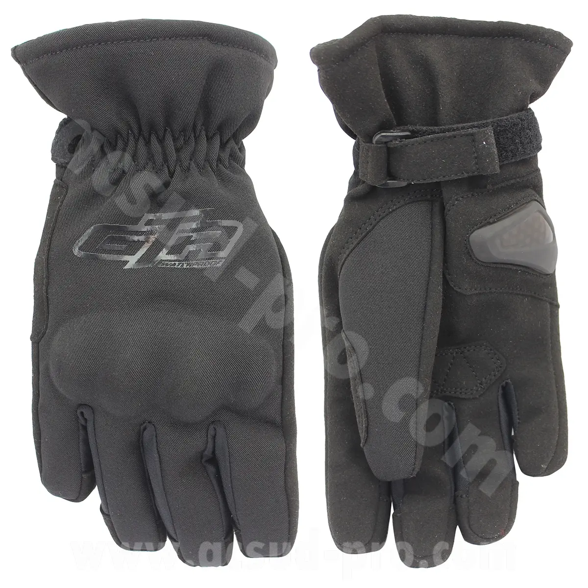 GTR 4 Seasons Waterproof بلیک شیل بچوں کے دستانے