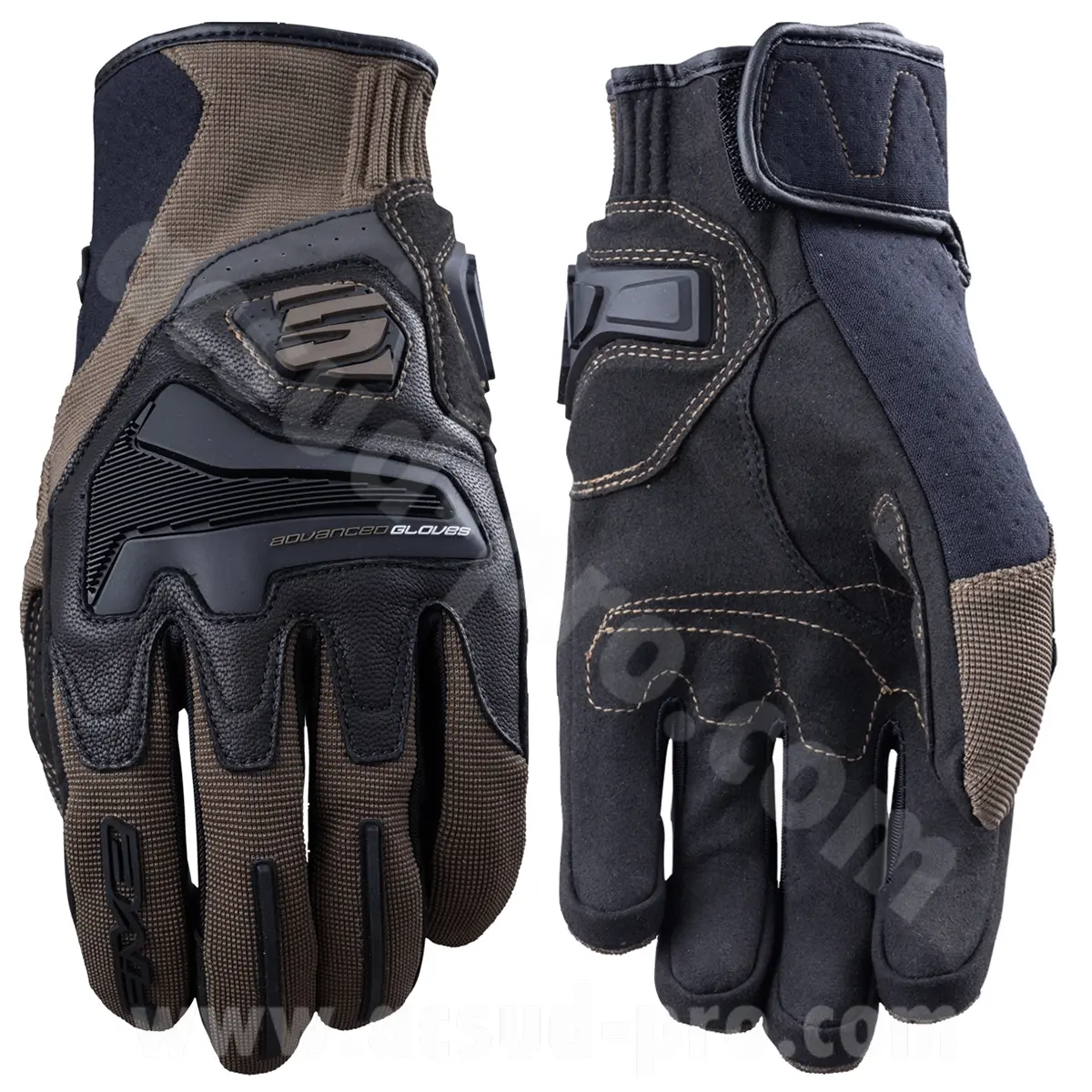 Handsker Five RS4 godkendelse EN13594-2015 brun størrelse M