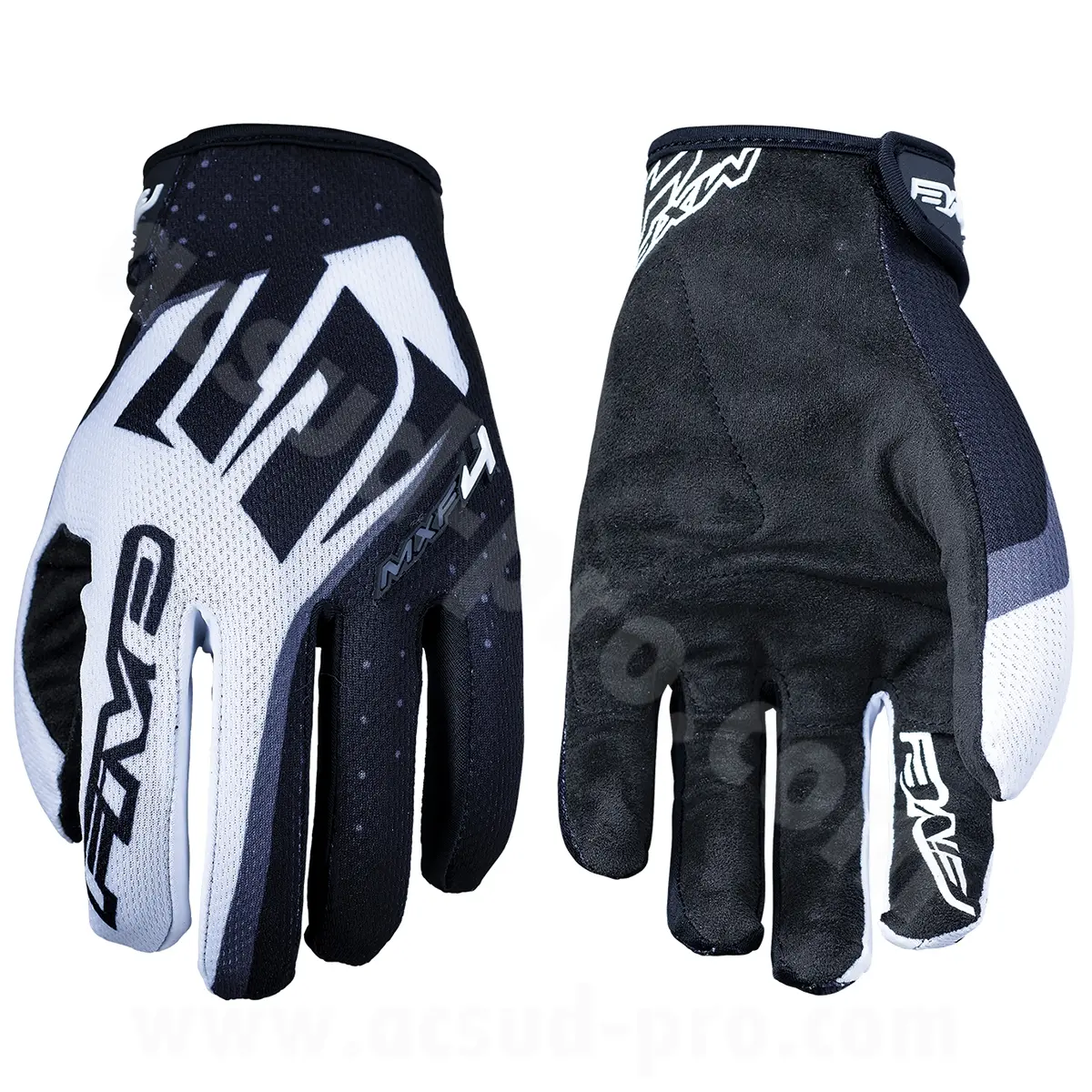 Cross-Handschuhe Five MXF4 weiß/schwarz Größe M