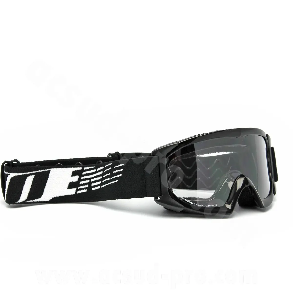 Masque/lunettes cross moto enfant 3.6 kid series noir