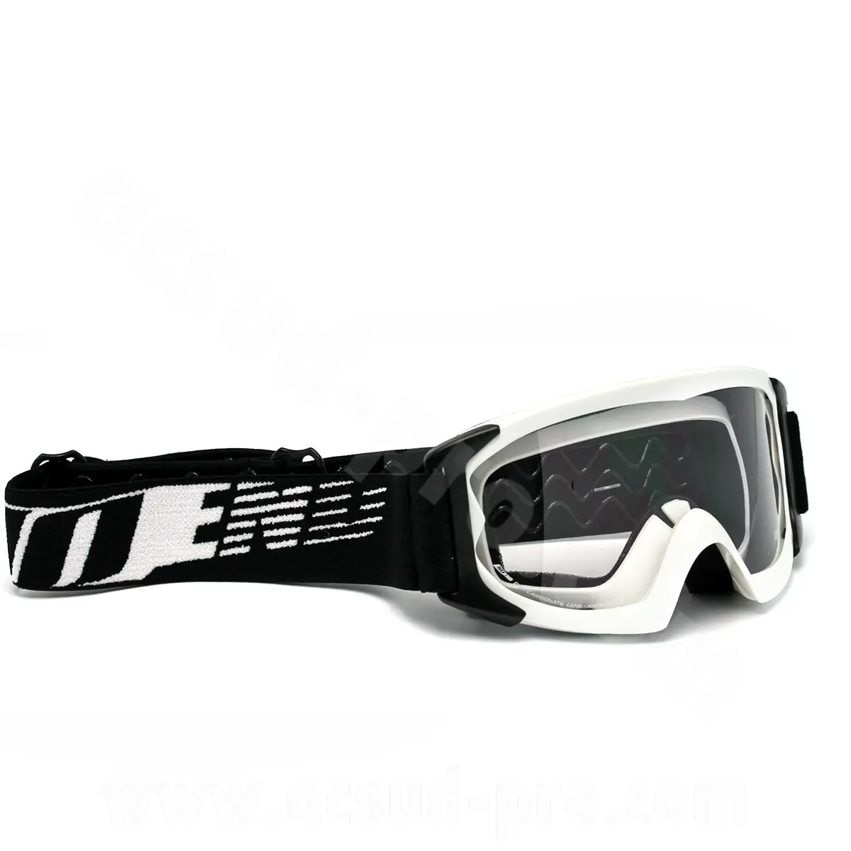 Masque/lunettes cross moto enfant 3.6 Kid Series blanc