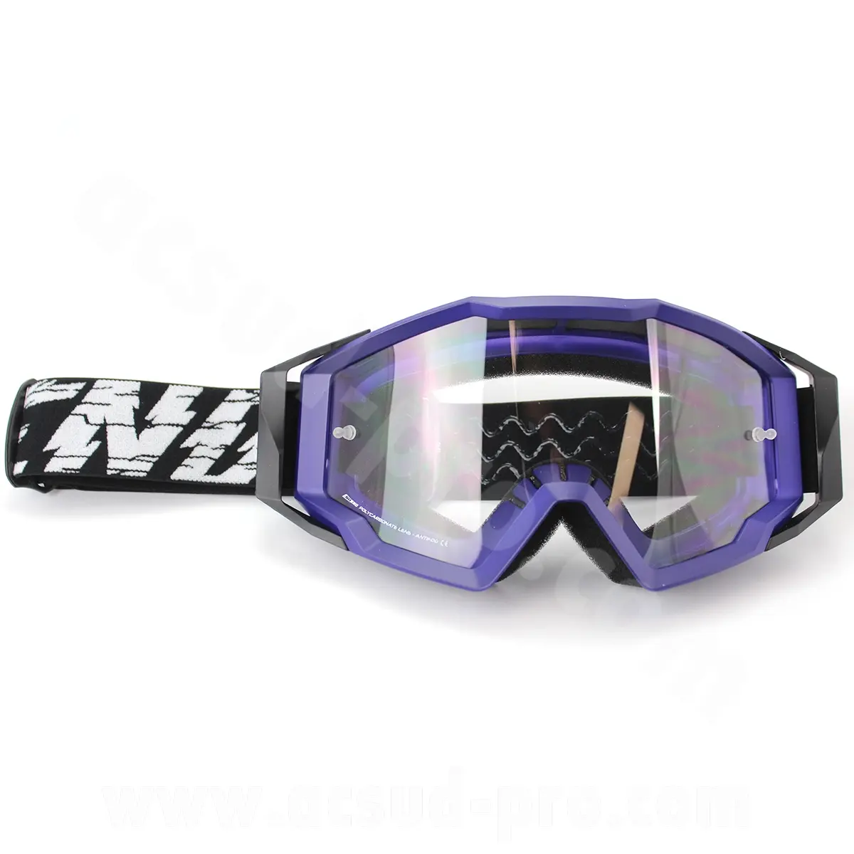 Masque de cross moto Noend 7.2 Cracked Series Purple