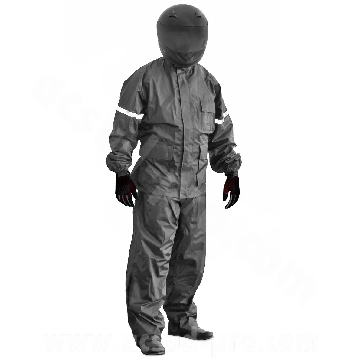 Regenanzug-Set OPM Jacke + Hose schwarz Größe M
