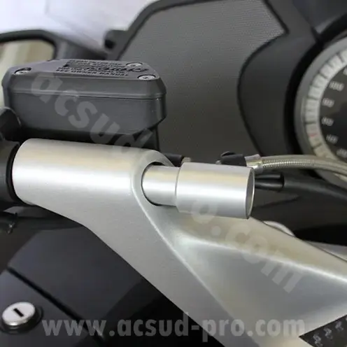 Telefonihoidja pikendus sobib BMW K1600 GT / GTL / R1200 RT 2010-2019 / R1250 RT 2020-2025 käepideme kinnitus — 2. vaade
