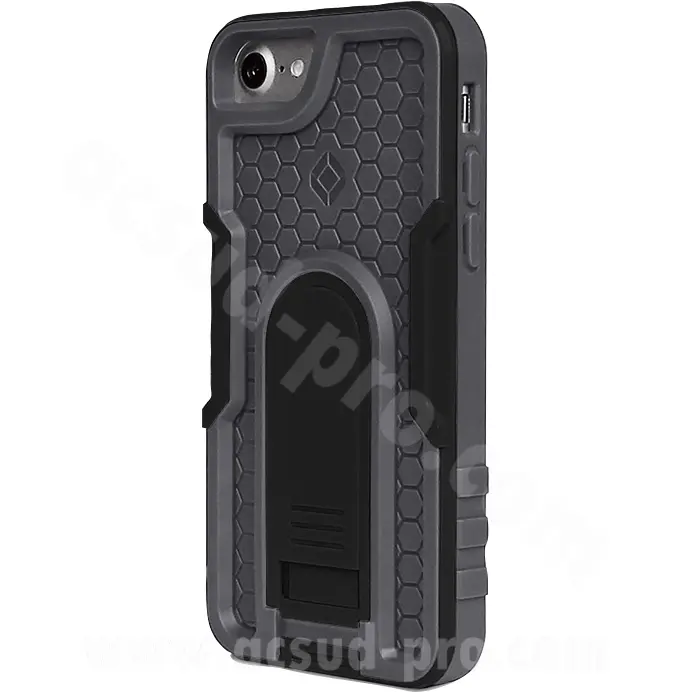 Coque de protection Cube X-Guard adaptée iPhone 7/8 noir
