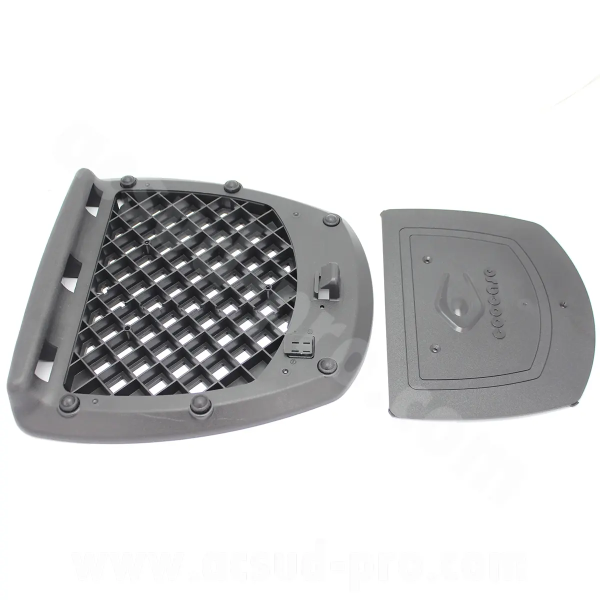 Coocase Astra S48 liter black top case plate