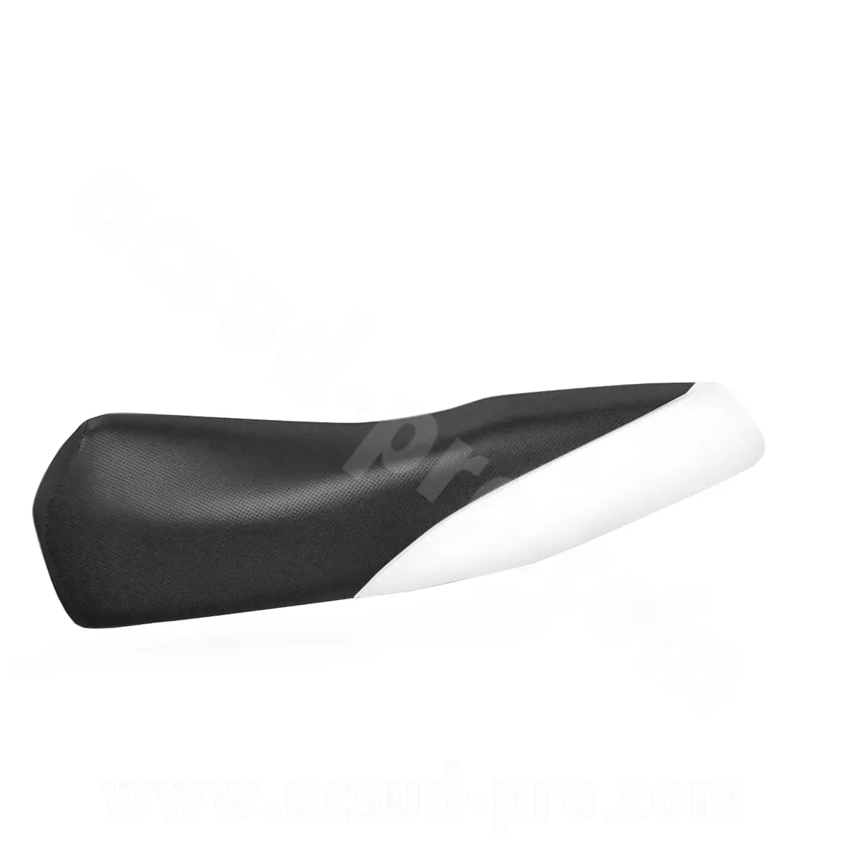Couvre-selle MBK Booster 1999>2003 / Yamaha BWS 1999>2003 noir/blanc
