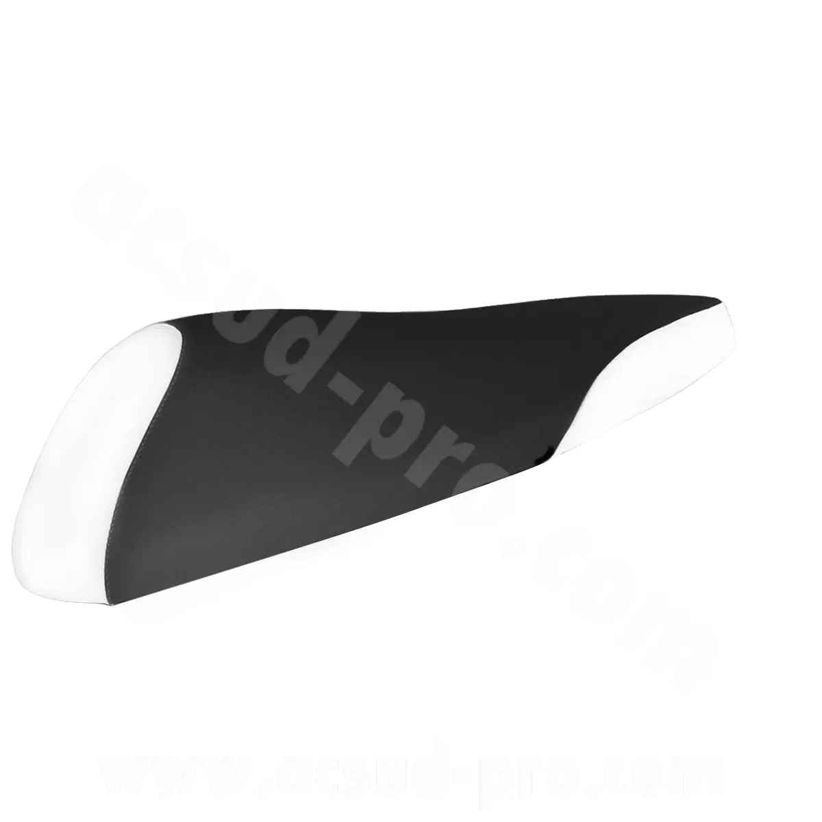 Couvre-selle MBK Stunt 50 / Yamaha Slider 50 noir blanc