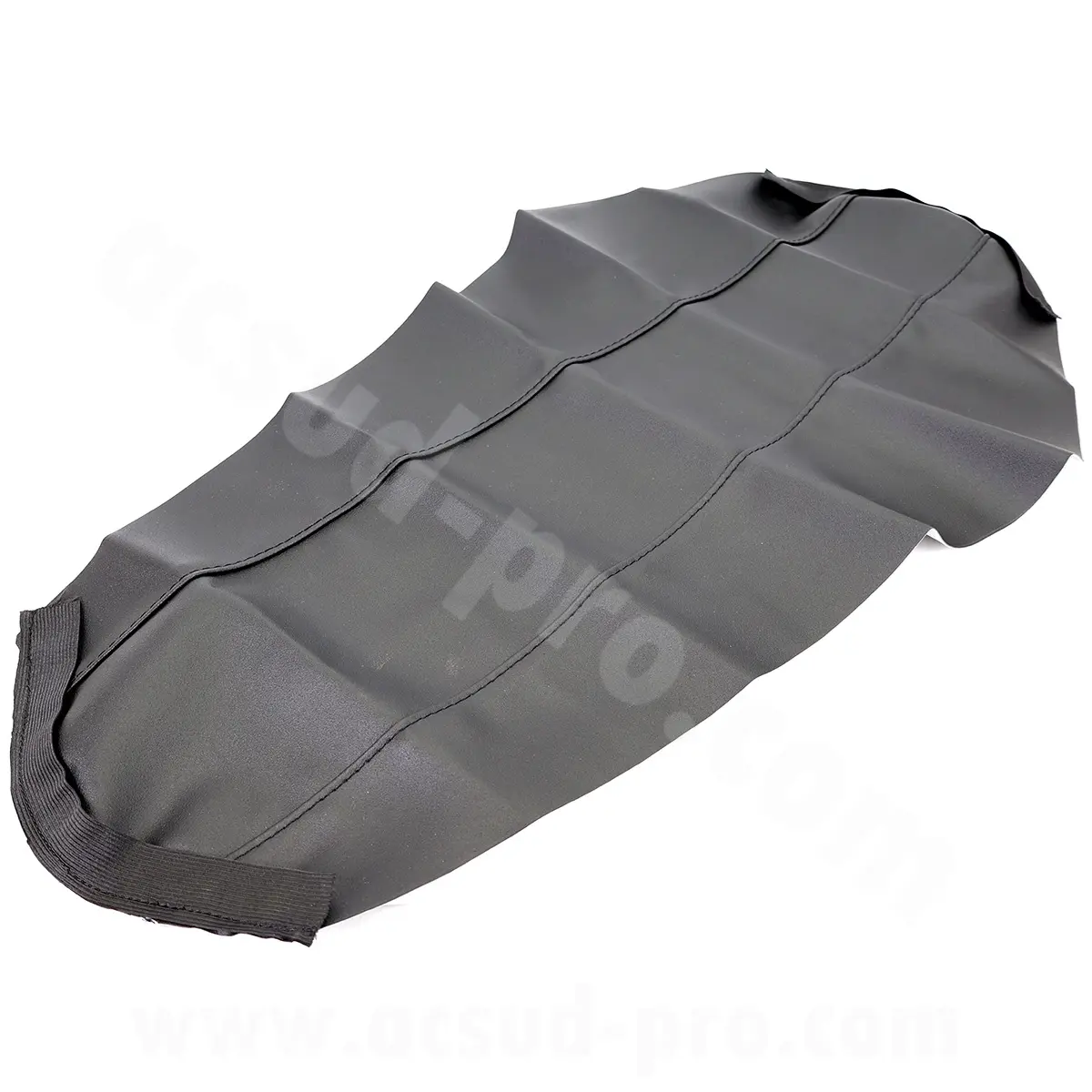 Couvre-selle moto adaptable Yamaha DT 50 cc 2003-2011 / MBK X-Limit 2003-2011 noir qualité premium
