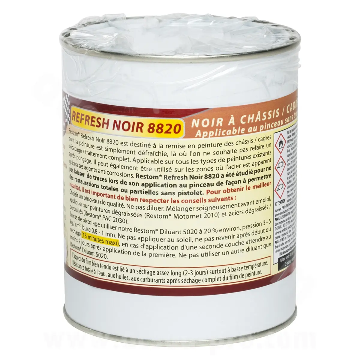 Restom Refresh schwarz 8820 Rahmenlack 500 ml
