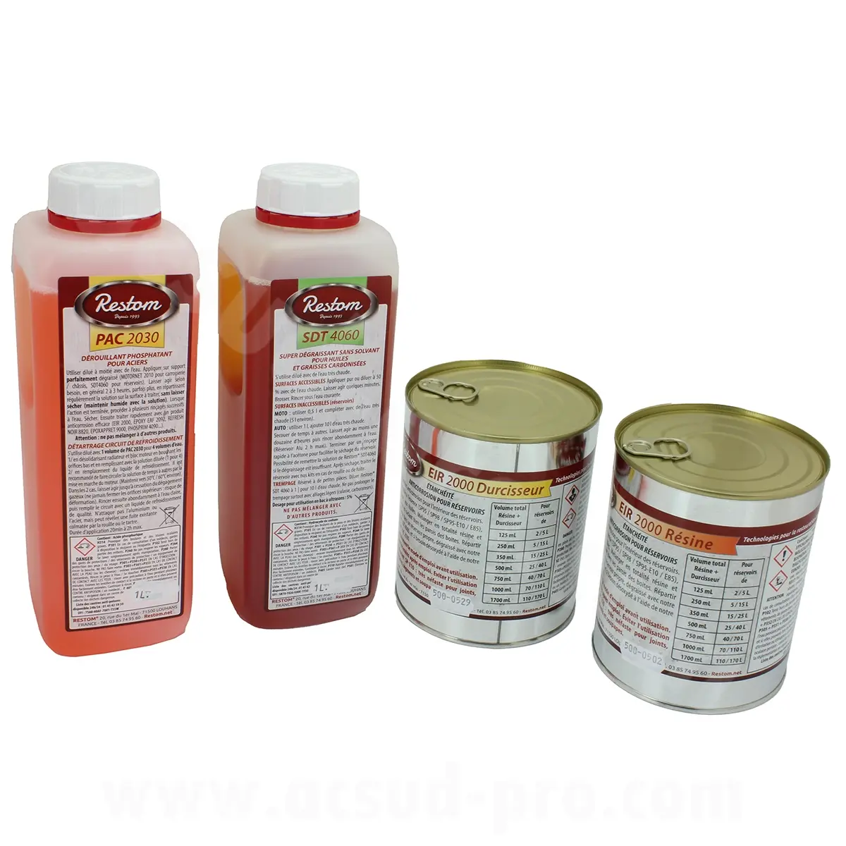 Restom Superkit 25 hingga 40L untuk Tangki Bahan Bakar Logam