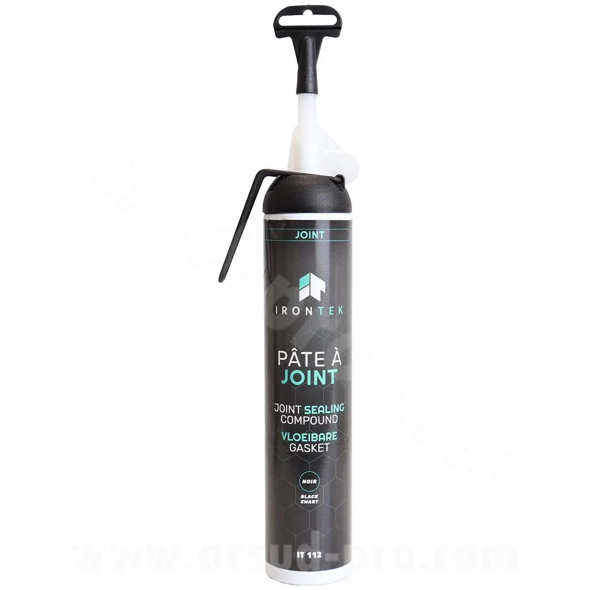 Pâte à joint noir à gâchette Irontek -40° à +250° tube 200 ml