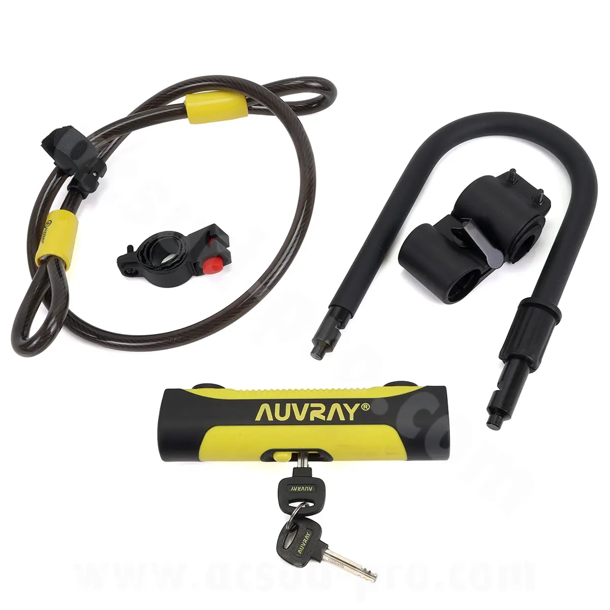 Antivol en U + câble U-Roc Auvray
