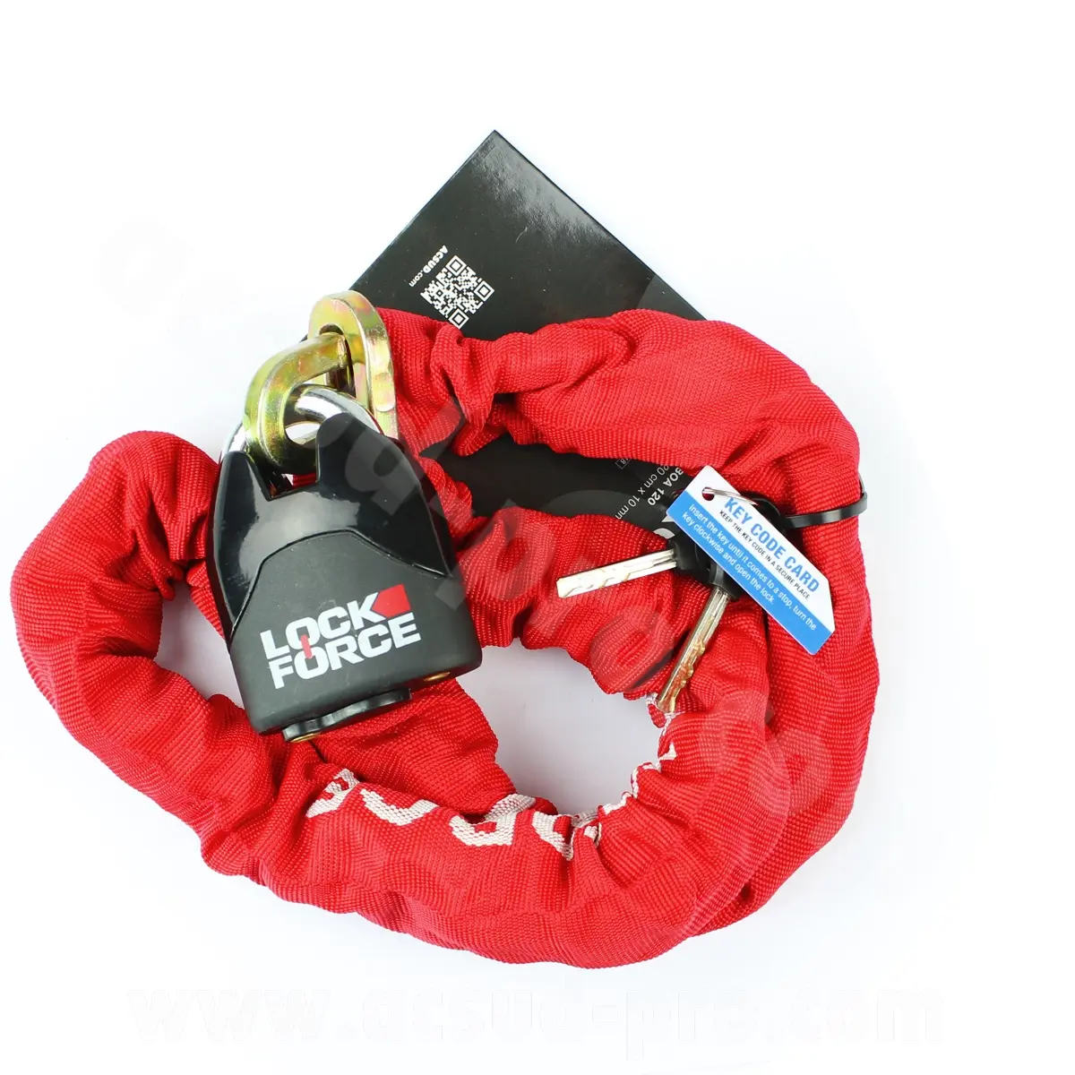 Lockforce Boa 1.80 米链条锁 (链节直径 Ø10mm)