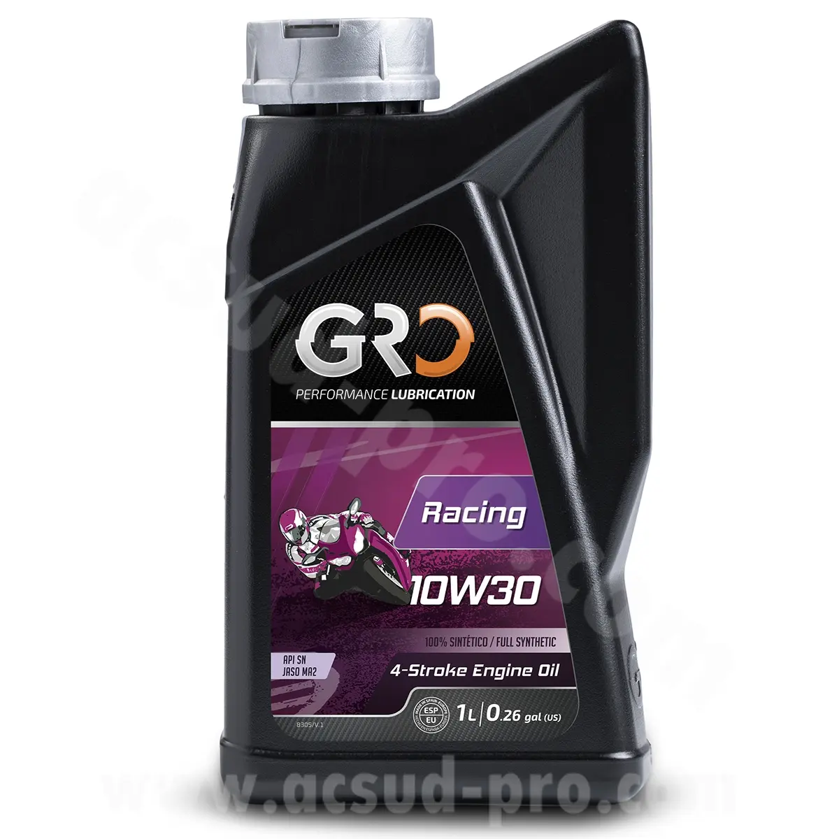 Motorový olej Global Racing 4T 10W30 100% syntetický 1L