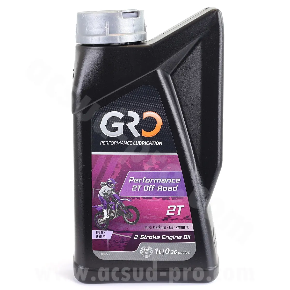 زيت محرك ثنائي الأشواط Global Racing Oil Performance Off-Road 1L