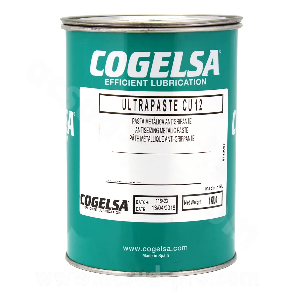 Pot de graisse cuivre haute performance Ultrapaste CU12 1 kg