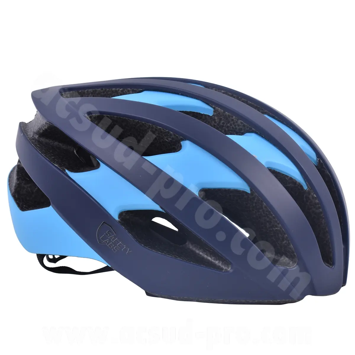 Casque vélo adulte Safety Labs In-Mold Eros bleu T.L (58-61 cm)