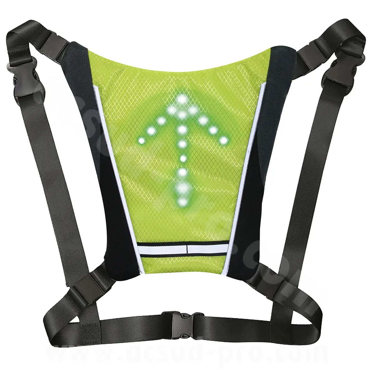 Reflektorinis liemenė su LED posūkio signalais