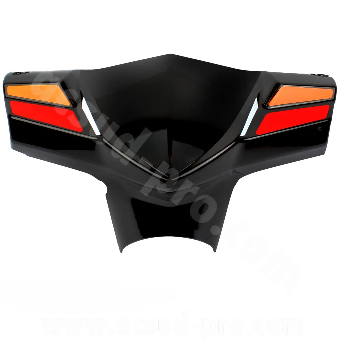 Couvre-guidon noir Boston 10 et 12 pouces TNT Motor
