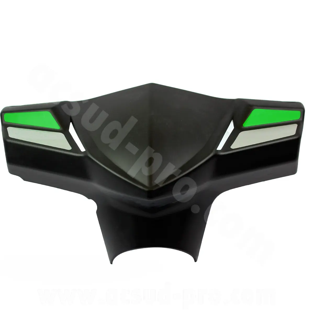 Couvre-guidon noir mat Boston 10 et 12 pouces TNT Motor