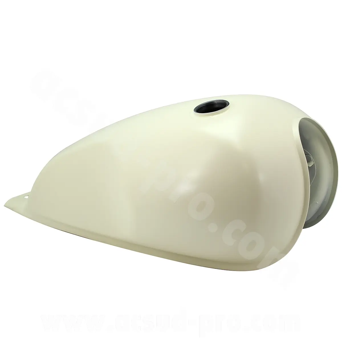 Witte benzinetank Elegant Archive Scrambler - Café Racer 125 cc Euro 4