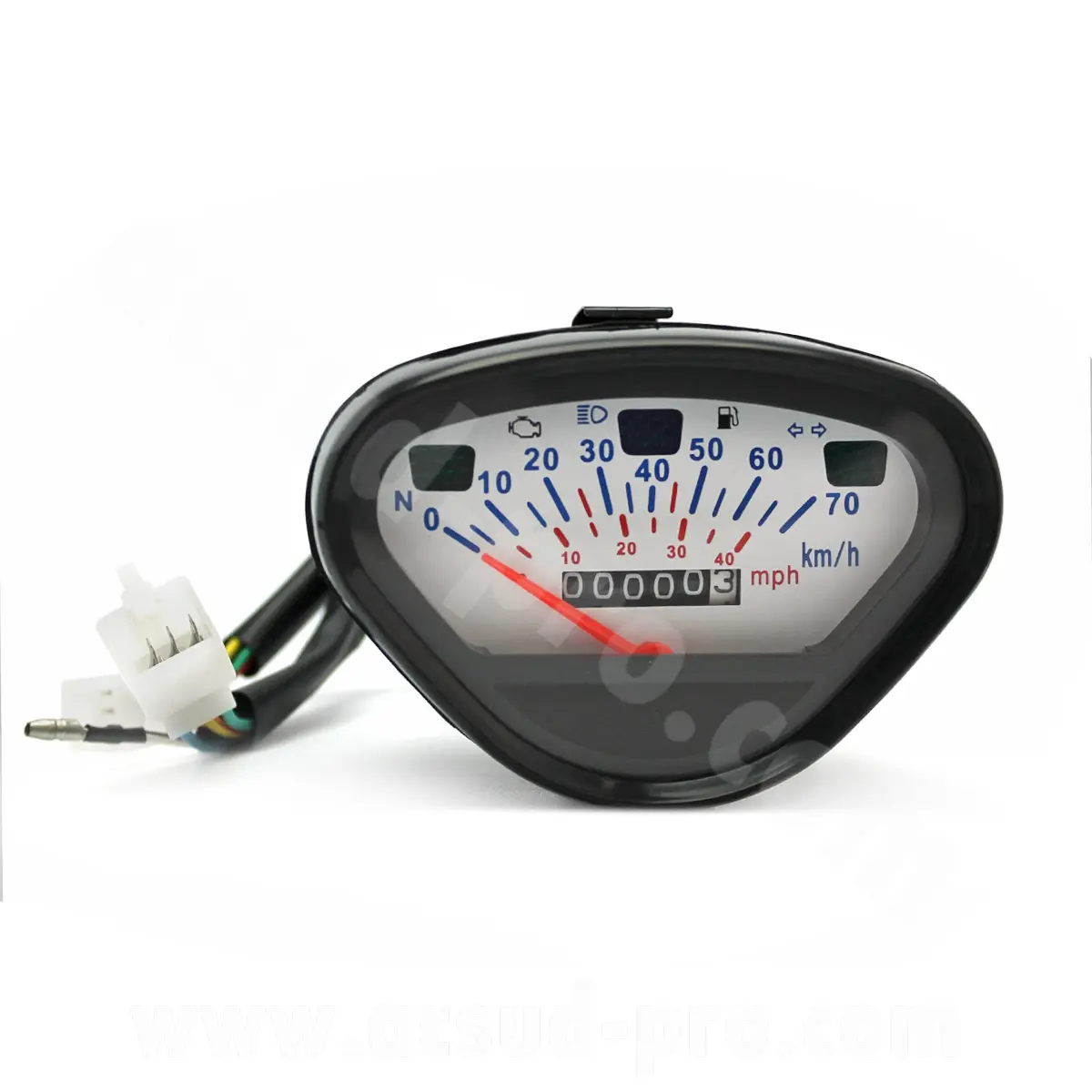 Hvid City 50 cc EFI TNT MOTOR Tachometer