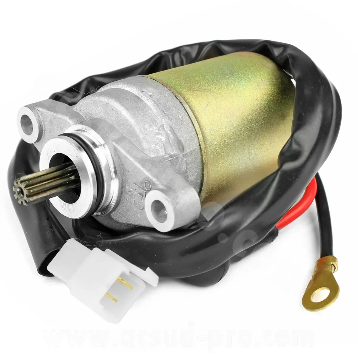 Motor de arranque scooter 50cc CPI Hussar, Oliver, Popcorn, Keeway Focus, Hurricane, TNT Motor Strike Roma Grido Otto 1E40QMB