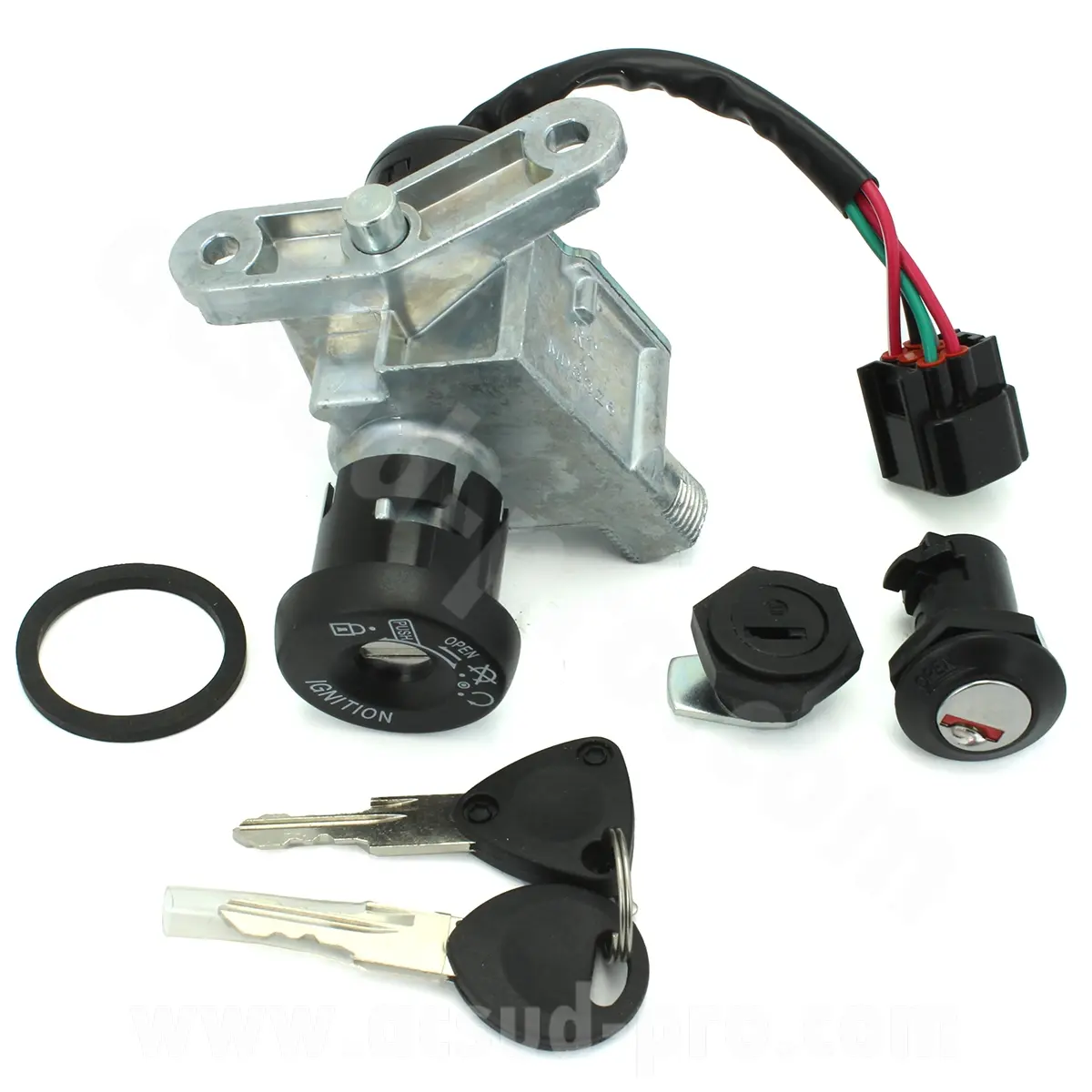 TNT MOTOR OTTO バージョン2 キーコンタクト式シートオープン付き フルロックキット