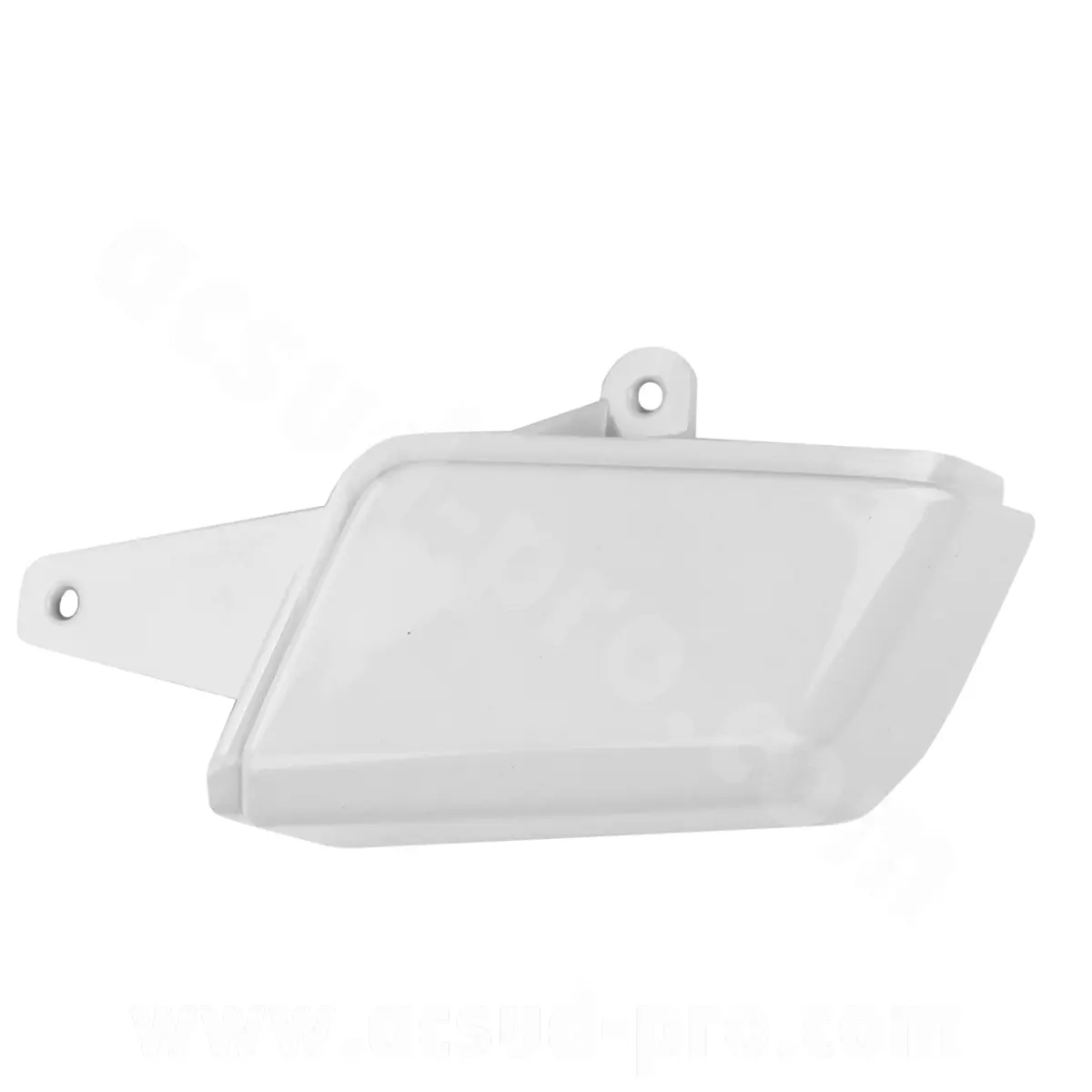 Protetor inferior esquerdo de capô traseiro branco TNT Motor