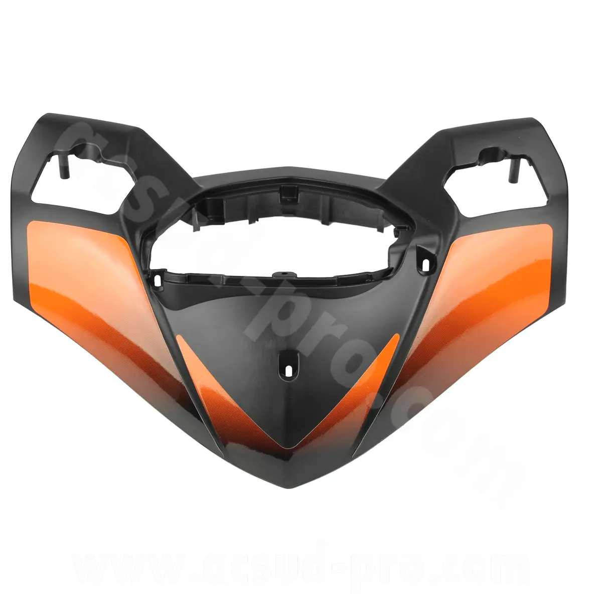TNT Motor Grido 블랙 매트 & 오렌지 핸들바 상단 커버