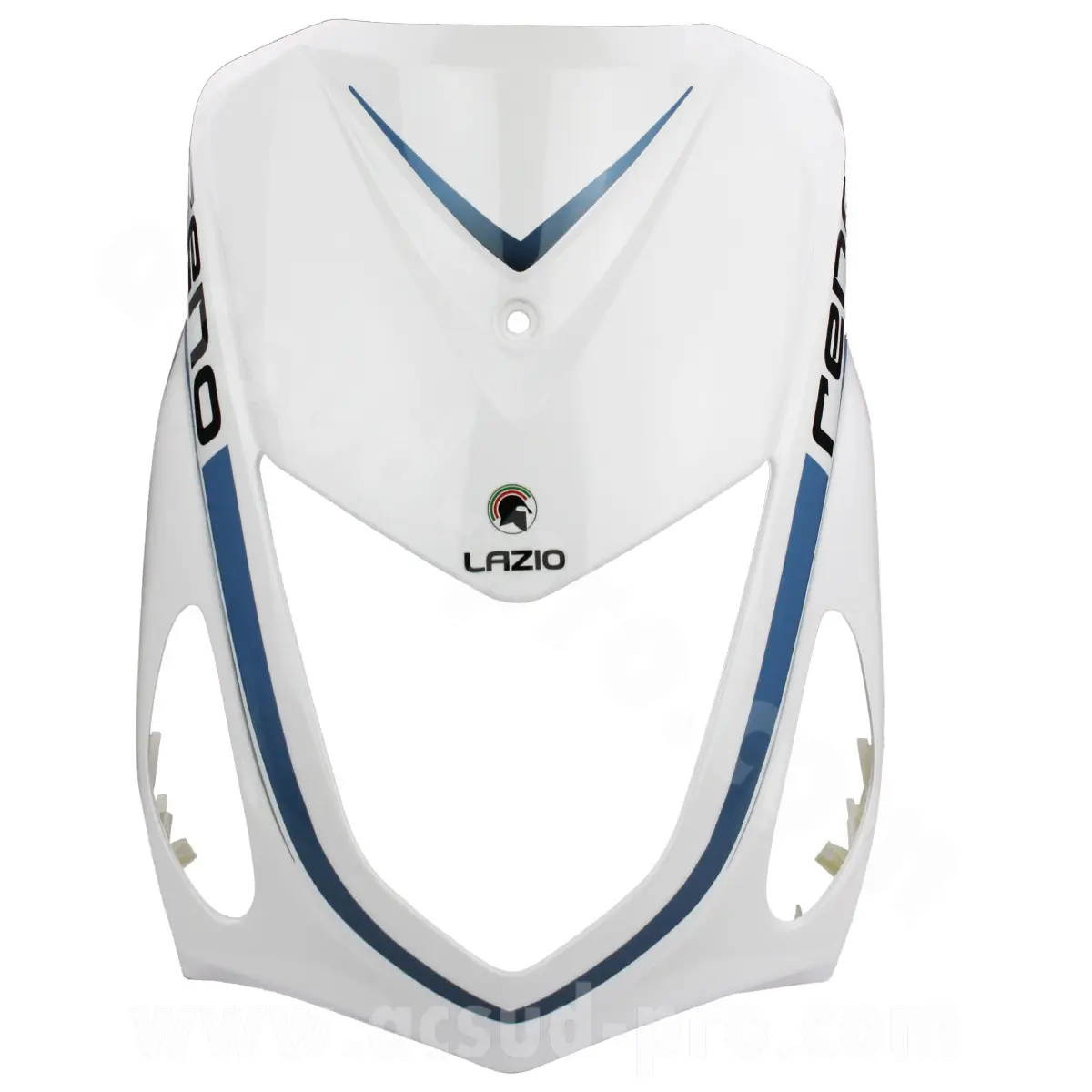 LAZIO RENO 4T 화이트 블루 프론트 커버