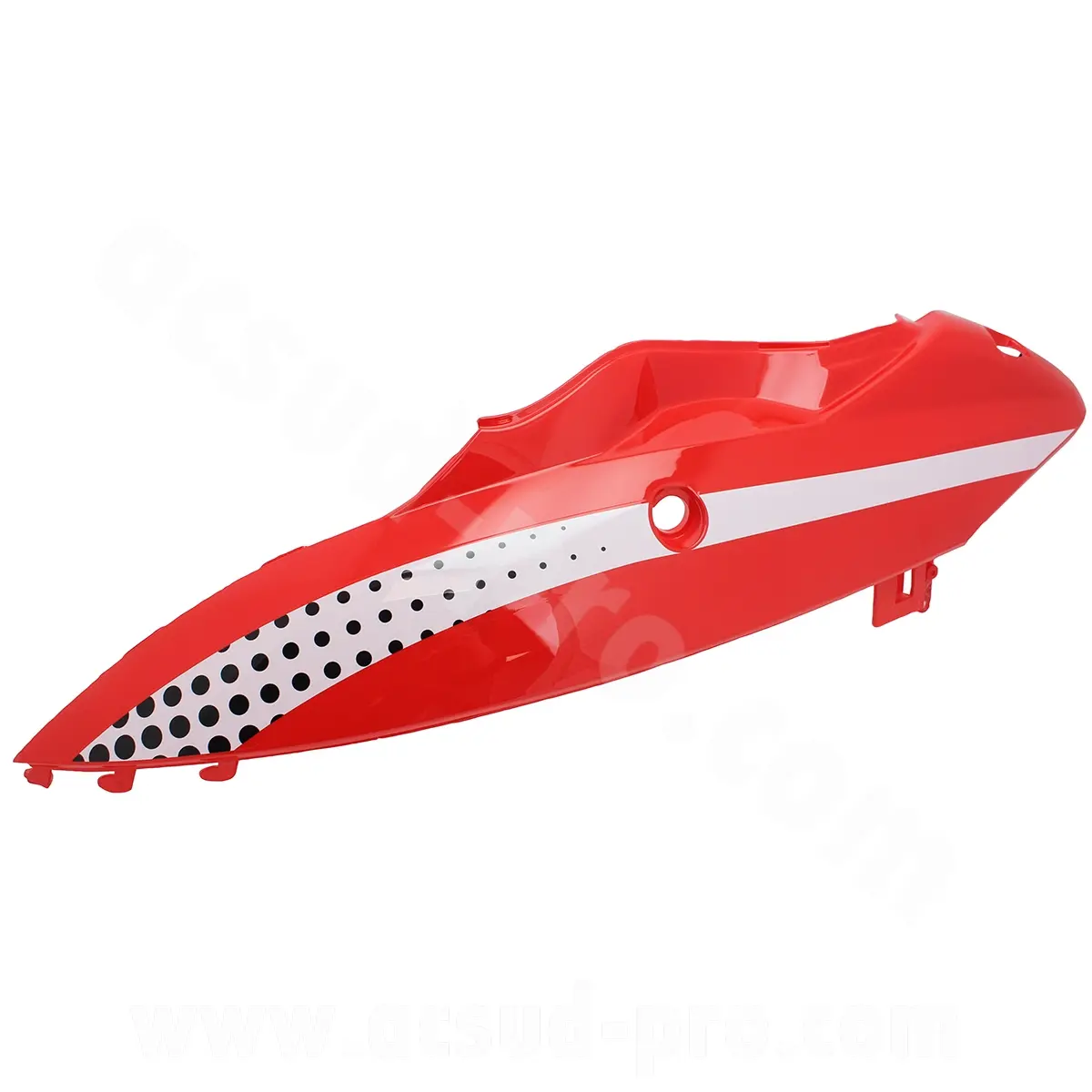 Seitenverkleidung hinten links rot Reno E4 2020 Lazio