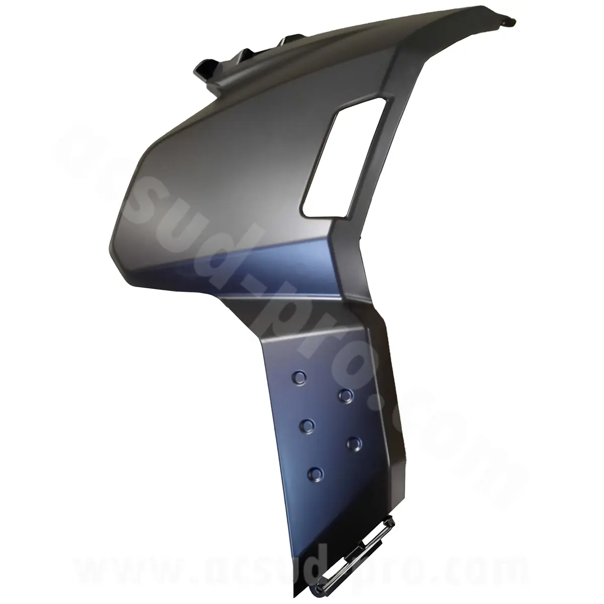 Carénage avant droit noir mat TNT Escape 50 cc E5