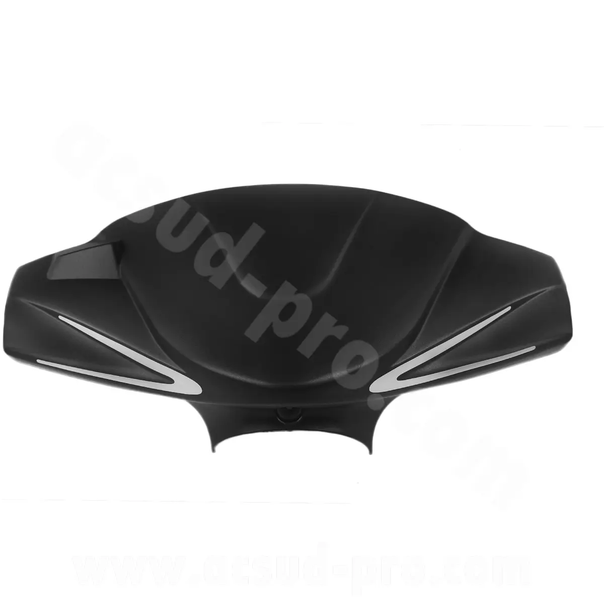 Couvre-guidon noir mat Roma 3 4T
