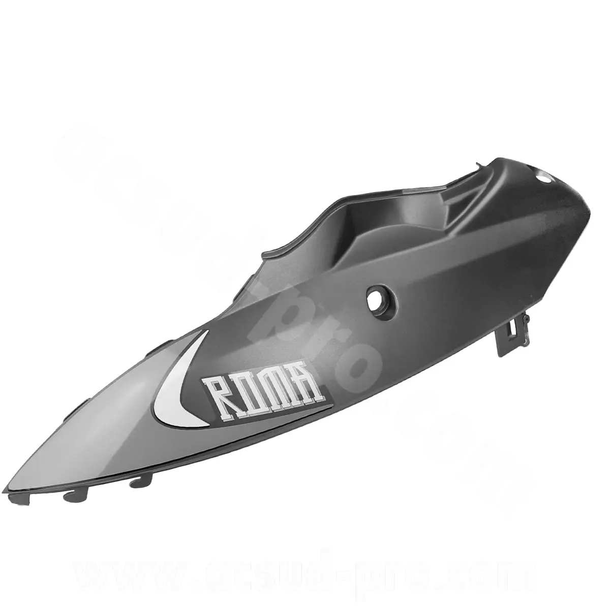 Carénage arrière gauche gris mat TNT Motor Roma 4T