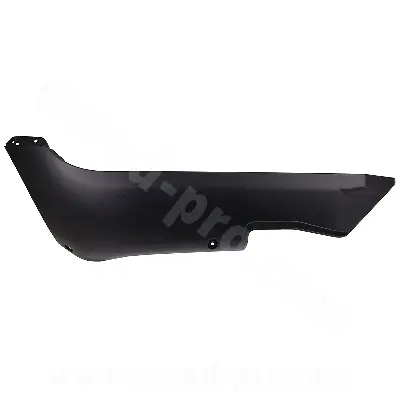 Linker onderkant spoiler mat zwart halo 12P TNT MOTOR
