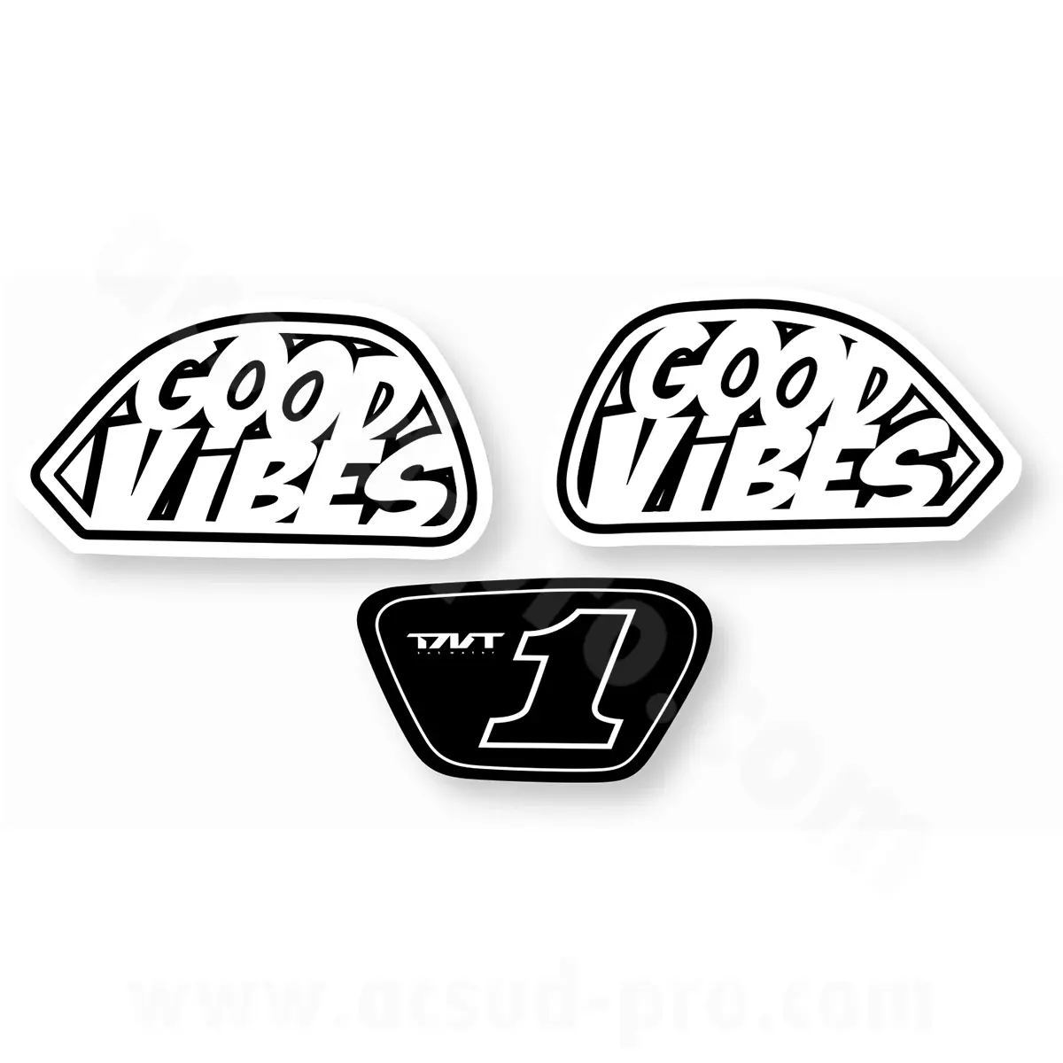만화 장식 키트 TNT motor good vibes
