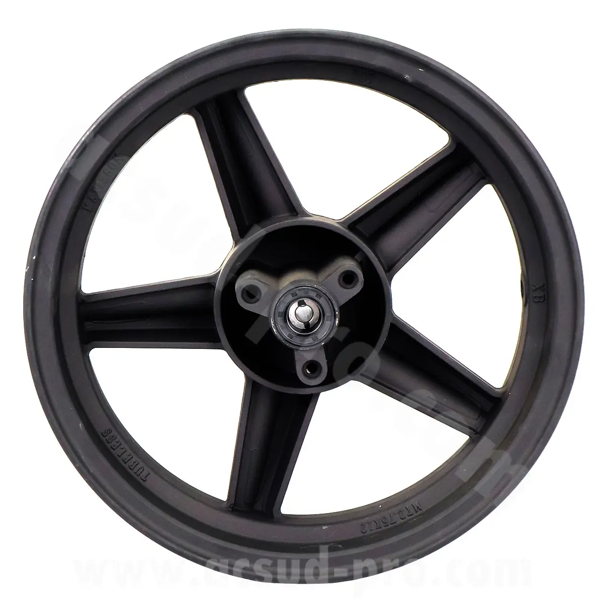 Vorderrad schwarz Dixon 12'' TNT Motor